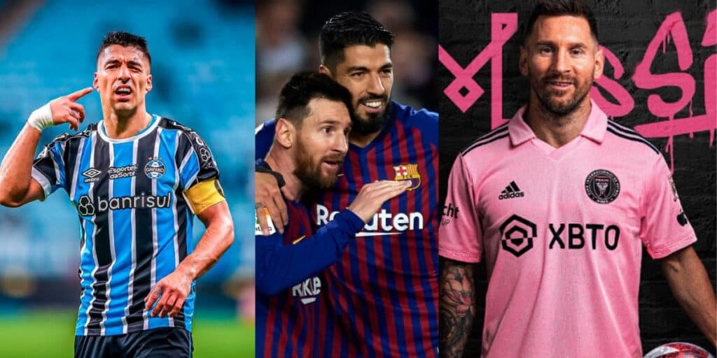 Passagem relâmpago: Messi exige contratação de Suárez e craque do Grêmio está prestes a ir para os EUA