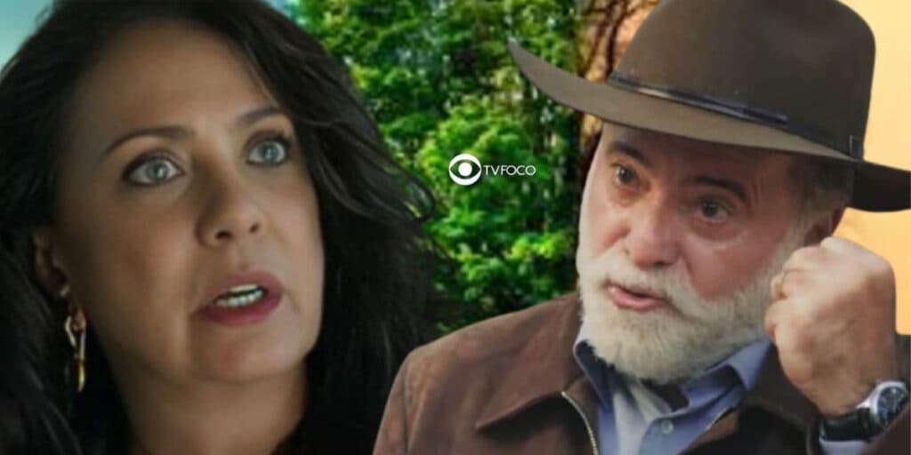 Terra e Paixão - Anjo salva Agatha, desperta fúria em Antônio e pode ser sacrificado: "Mentiu o tempo todo"