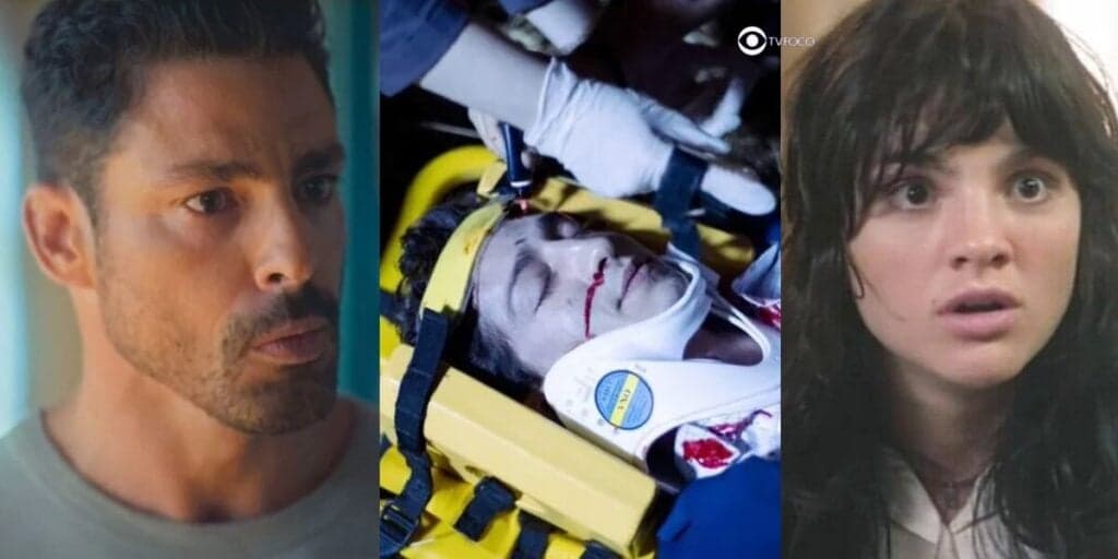 Terra e Paixão - Caio esculacha o pai ao escancarar chifre, Daniel sofre acidente de carro e Petra faz vexame em hospital