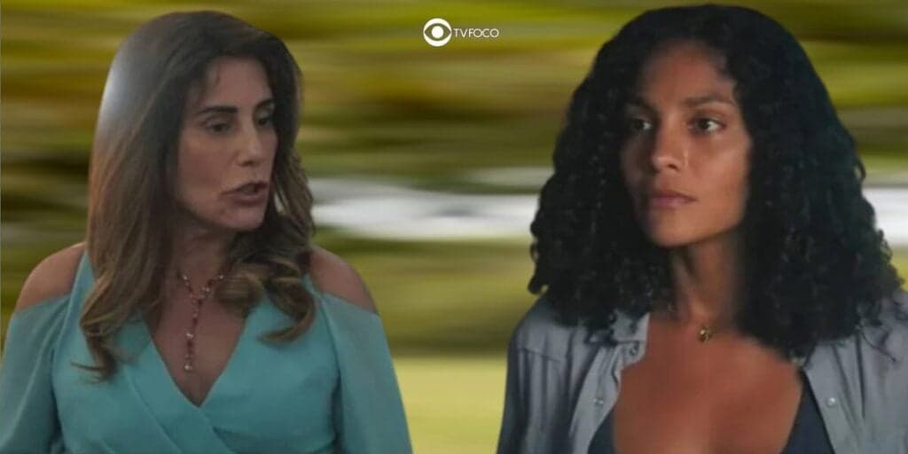 Terra e Paixão - Aline vira bicho e parte pra cima de Irene após descobrir golpe: "Não vou dar sossego"