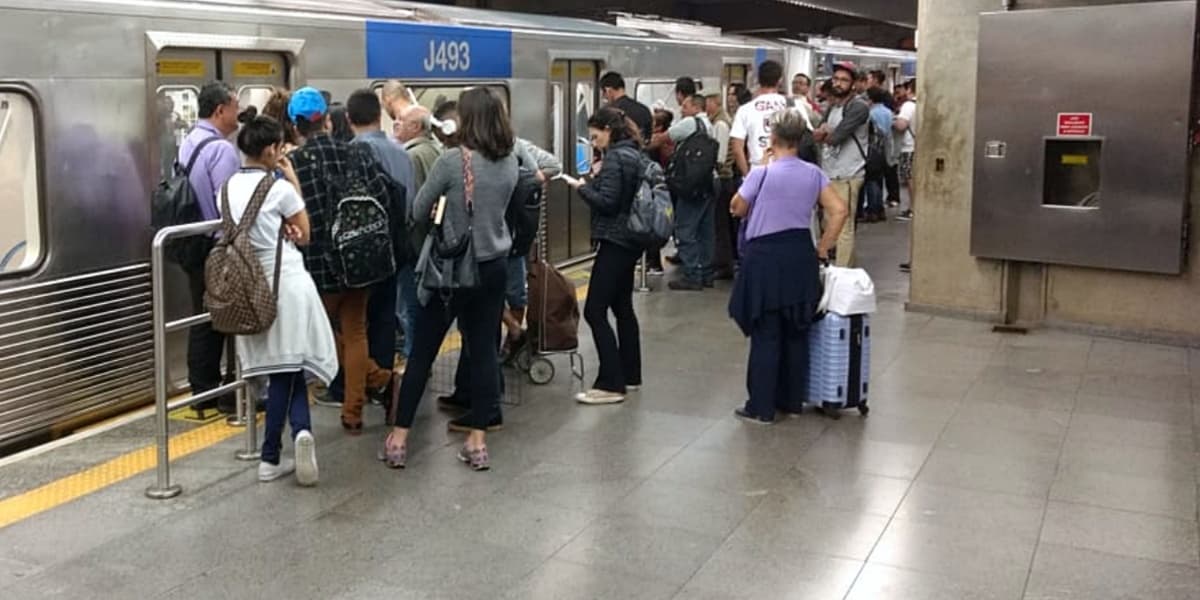 Metrô está prestes a entrar em greve (Imagem Reprodução Internet) Metrô está prestes a entrar em greve (Imagem Reprodução Internet)