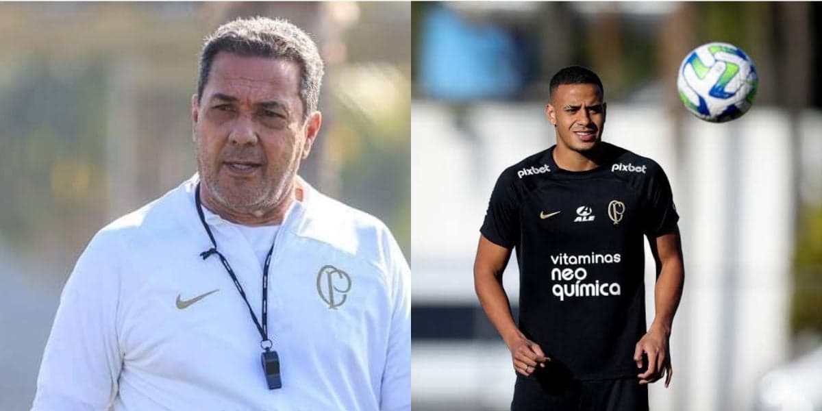 Luxemburgo prepara Timão para próxima partida (Foto - Montagem TV Foco). Luxemburgo prepara Timão para próxima partida (Foto - Montagem TV Foco).