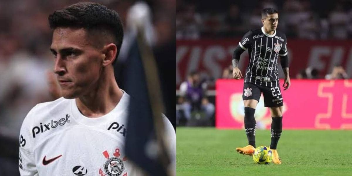 Matías Rojas e Fagner, jogadores do Corinthians (Foto - Montagem TV Foco). Matías Rojas e Fagner, jogadores do Corinthians (Foto - Montagem TV Foco).