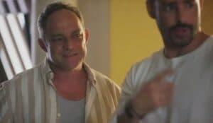 Ernesto (Eucir de Souza) e Caio (Cauã Reymond) em Terra e Paixão Ernesto (Eucir de Souza) e Caio (Cauã Reymond) em Terra e Paixão