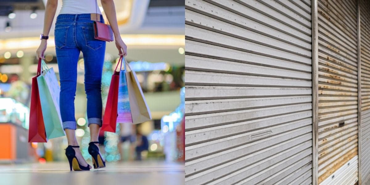 4 mega loja de shoppings lutam contra a falência (Reprodução: Montagem TV Foco) 4 mega loja de shoppings lutam contra a falência (Reprodução: Montagem TV Foco)