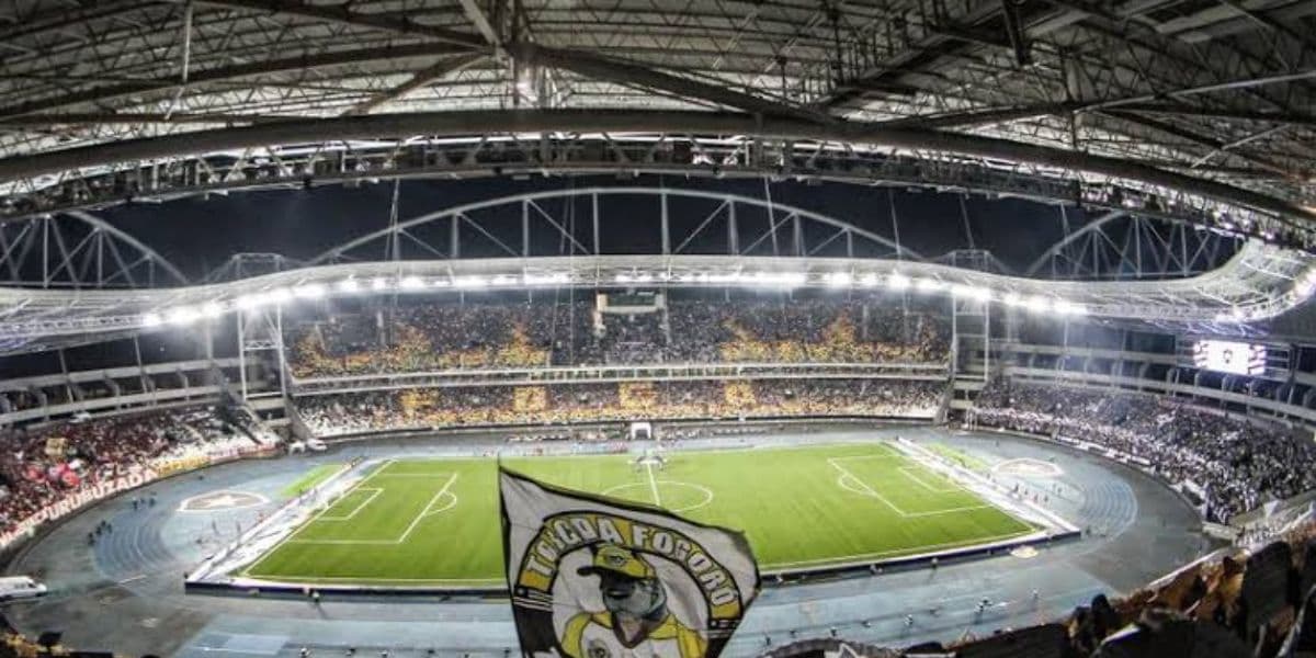 Estádio Nilton Santos, um dos principais do Rio de Janeiro (Foto - Reprodução / Internet). Estádio Nilton Santos, um dos principais do Rio de Janeiro (Foto - Reprodução / Internet).