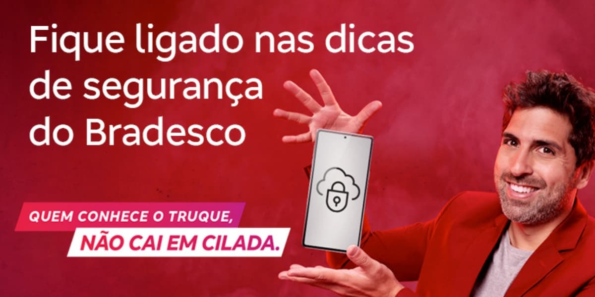 Bradesco emite alertas constantemente contra golpes (Foto: Reprodução/bradesco.com.br) Bradesco emite alertas constantemente contra golpes (Foto: Reprodução/bradesco.com.br)