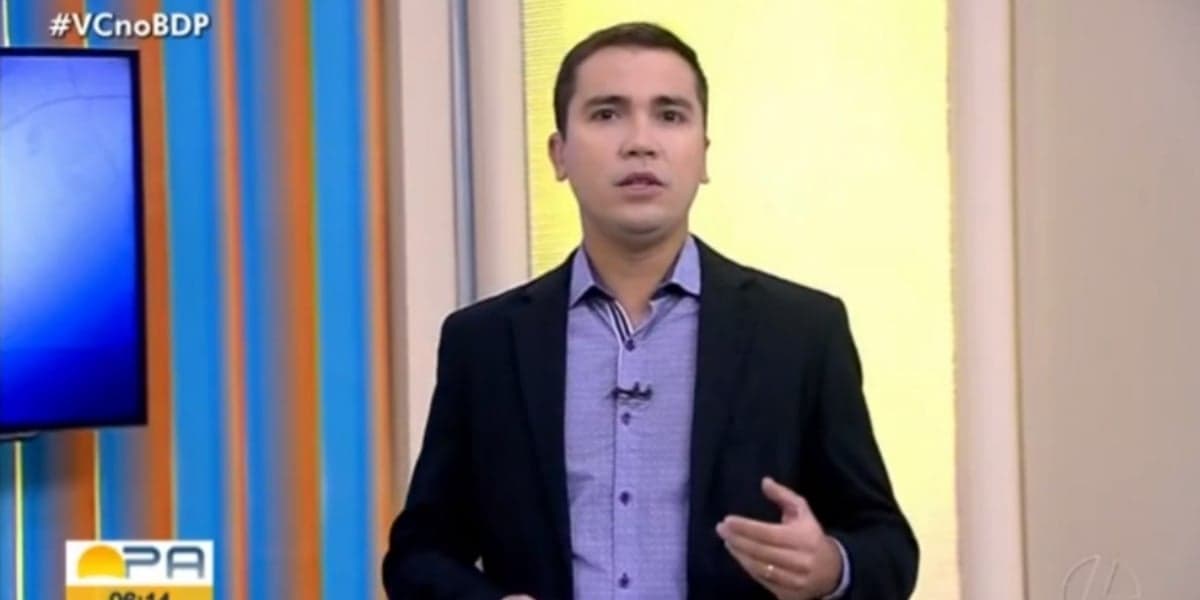 Márcio Lins é âncora do "Bom Dia PA" (Foto: Reprodução/TV Globo) Márcio Lins é âncora do "Bom Dia PA" (Foto: Reprodução/TV Globo)