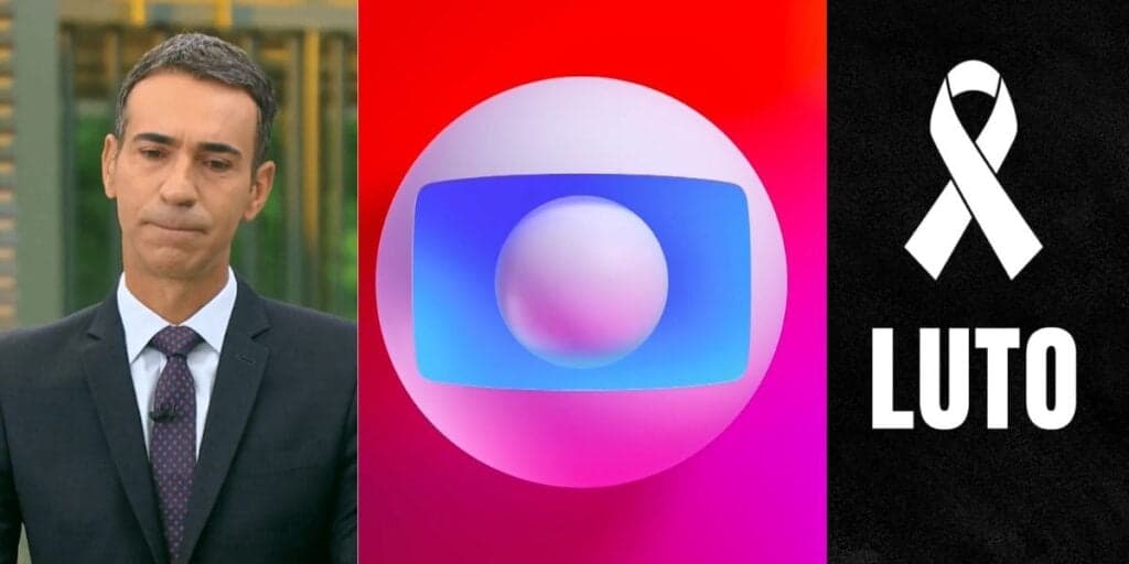 Plantão na Globo: O anúncio de César Tralli ao entrar às pressas na Globo e confirmar notícia de morte