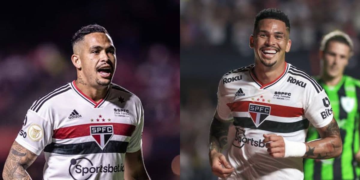 Luciano, camisa 10 do São Paulo (Foto - Montagem TV Foco) Luciano, camisa 10 do São Paulo (Foto - Montagem TV Foco)