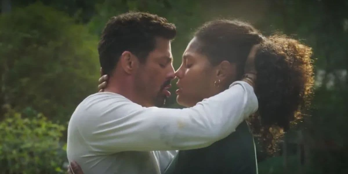 Aline e Caio em Terra e Paixão (Foto: Globo) Aline e Caio em Terra e Paixão (Foto: Globo)