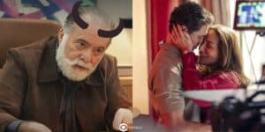 Antônio, Vinícius e Irene em Terra e Paixão (Foto: Reprodução / Globo / Montagem TV Foco) Antônio, Vinícius e Irene em Terra e Paixão (Foto: Reprodução / Globo / Montagem TV Foco)