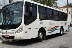 Ônibus em São Caetano do Sul - Foto Internet Ônibus em São Caetano do Sul - Foto Internet