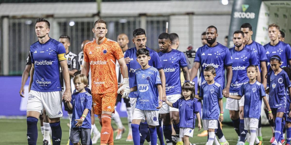 Time do Cruzeiro 2023 (Foto - Reprodução Staff Cruzeiro) Time do Cruzeiro 2023 (Foto - Reprodução Staff Cruzeiro)