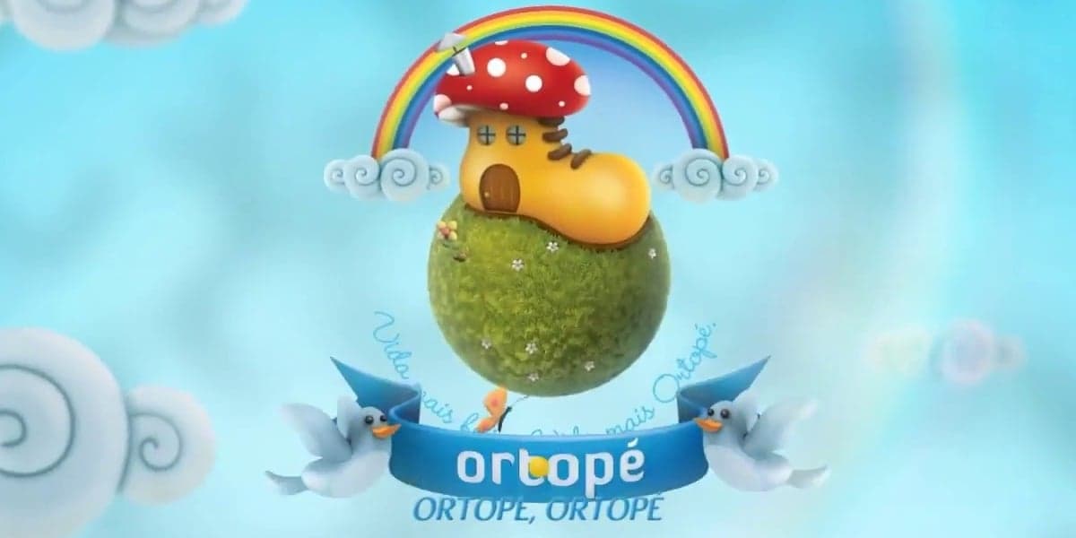 Ortopé é famosa marca de calçados infantis (Foto: Reprodução/YouTube) Ortopé é famosa marca de calçados infantis (Foto: Reprodução/YouTube)