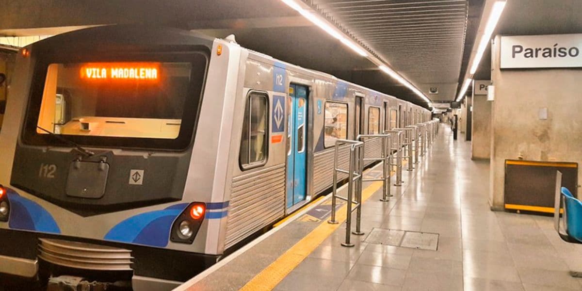 Metrô de SP - Foto: Internet Metrô de SP - Foto: Internet