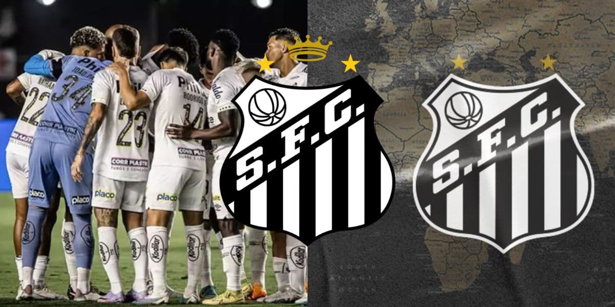 Santos - (Montagem Tv Foco) Santos - (Montagem Tv Foco)