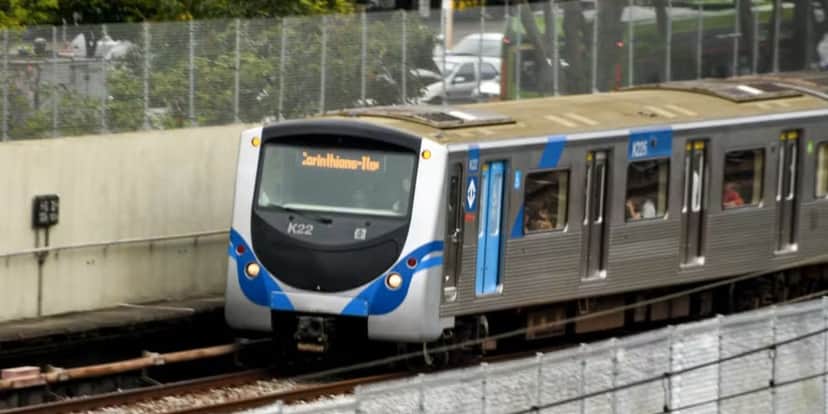 Trem do Metrô de São Paulo (Foto: Reprodução / Edi Sousa / Estadão) Trem do Metrô de São Paulo (Foto: Reprodução / Edi Sousa / Estadão)