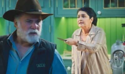 Antônio e Angelina em Terra e Paixão (Foto: Reprodução / Globo / Montagem TV Foco) Antônio e Angelina em Terra e Paixão (Foto: Reprodução / Globo / Montagem TV Foco)