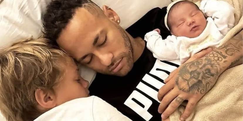 Davi Lucca, Neymar e Mavie (Foto: Reprodução / Instagram) Davi Lucca, Neymar e Mavie (Foto: Reprodução / Instagram)