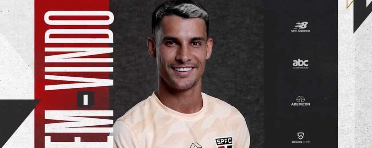 Ferreira fechou com o São Paulo (Foto: Divulgação) Ferreira fechou com o São Paulo (Foto: Divulgação)