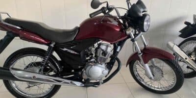 Honda CG 150 é um dos modelos da montadora, na lista (Reprodução: Internet) Honda CG 150 é um dos modelos da montadora, na lista (Reprodução: Internet)