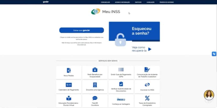 Meu INSS é o aplicativo e site oficial do programa (Reprodução: Youtube) Meu INSS é o aplicativo e site oficial do programa (Reprodução: Youtube)
