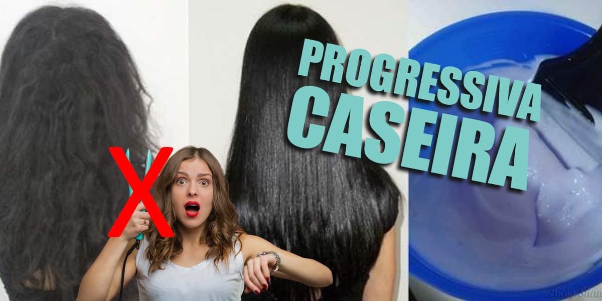 Progressiva caseira para cabelo sem usar chapinha (Foto: Reprodução, Montagem - TV Foco) Progressiva caseira para cabelo sem usar chapinha (Foto: Reprodução, Montagem - TV Foco)