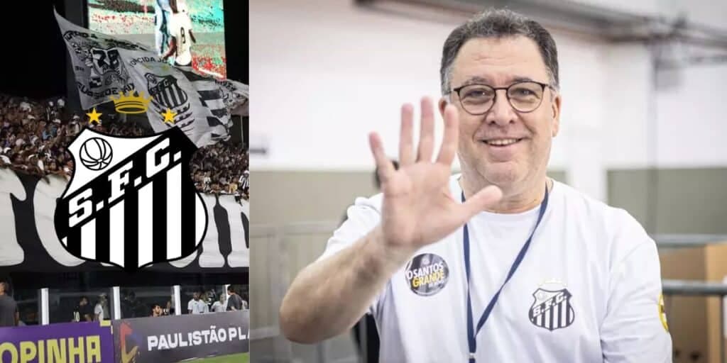 Texeira demitindo mais 2 craques, debandada para o Fla e substituto de Mendoza: Santos muda TUDO com 3 bombas