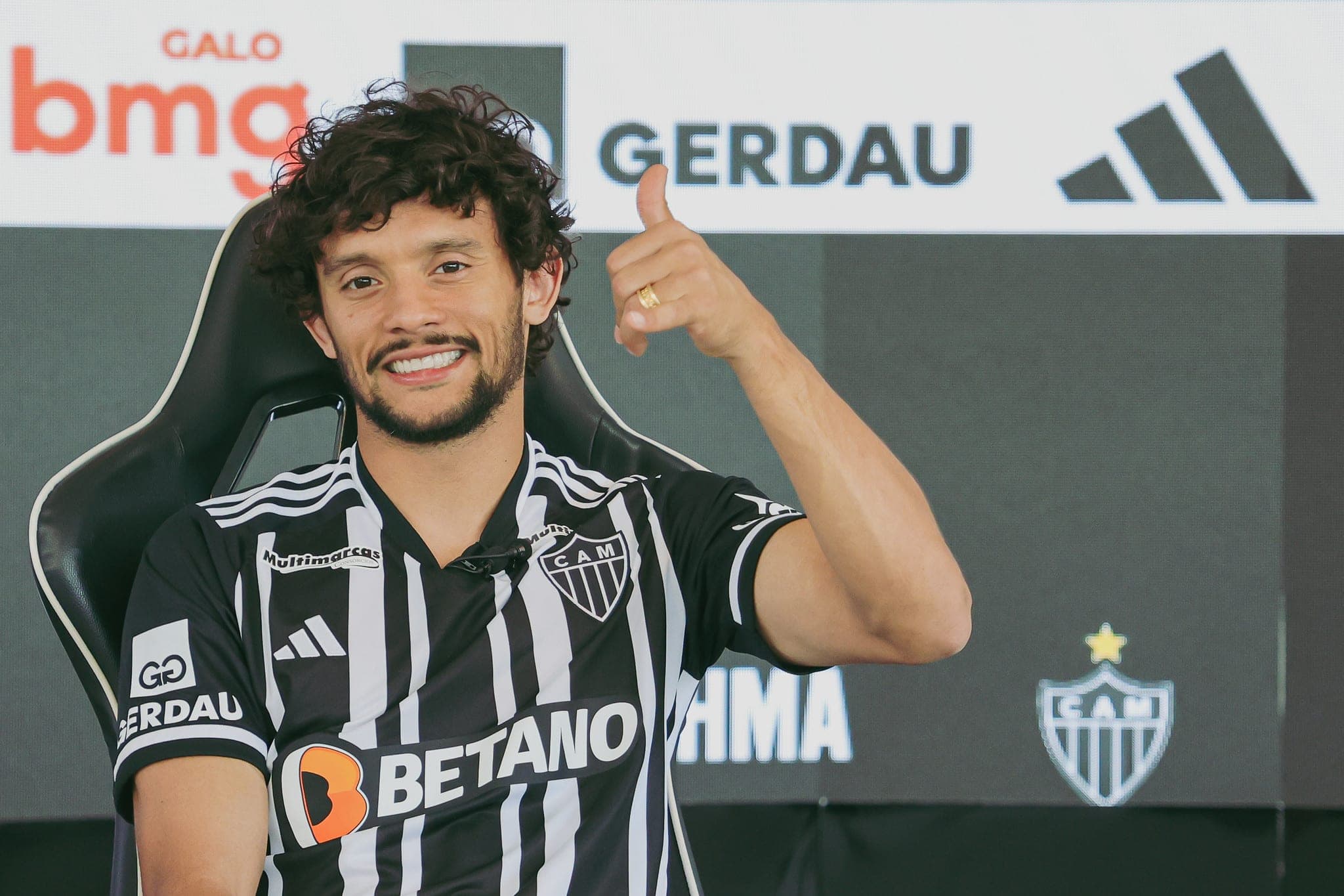 Gustavo Scarpa esnobou Atlético-MG (Foto: Reprodução/ Internet) Gustavo Scarpa esnobou Atlético-MG (Foto: Reprodução/ Internet)