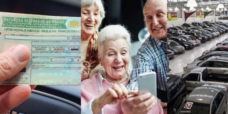 Vitória aos idosos 60+ que têm CNH: Novas leis estão a caminho pra aniquilar a renovação e o preço dos carros