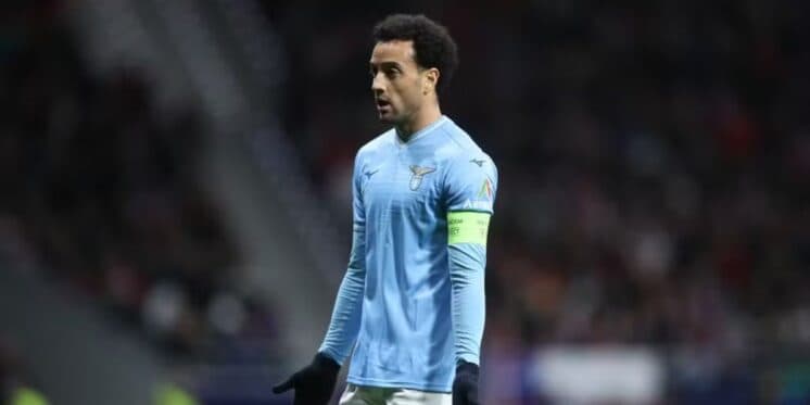 Felipe Anderson completou 300 jogos com a camisa da Lazio — Foto: Gonzalo Arroyo Moreno/Getty Images Felipe Anderson completou 300 jogos com a camisa da Lazio — Foto: Gonzalo Arroyo Moreno/Getty Images