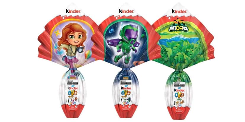 Ovos de Páscoa Kinder (Foto: Reprodução - Site Revendedor) Ovos de Páscoa Kinder (Foto: Reprodução - Site Revendedor)