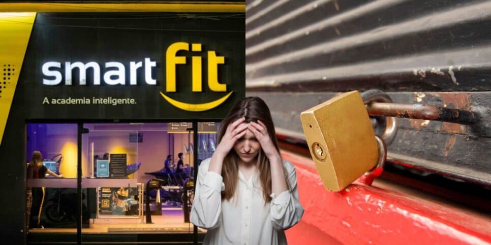 “Fechados”: Unidade crucial da Smart Fit é obrigada a baixar as portas e comunica fechamento às pressas