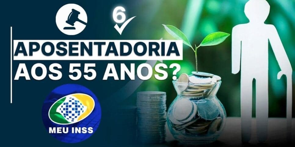 Aposentadoria aos 55 anos: Nova lei em vigor do INSS traz grande vitória em apenas 6 passos online