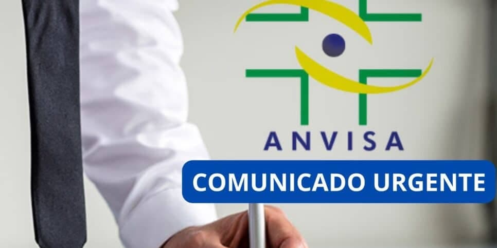 COMUNICADO URGENTE ANVISA - Montagem: TVFOCO COMUNICADO URGENTE ANVISA - Montagem: TVFOCO