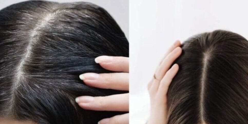 Cabelo branco / Cabelo castanho - Montagem TVFOCO Cabelo branco / Cabelo castanho - Montagem TVFOCO