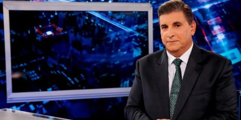 O apresentador comandou durante anos os jornais da emissora (Reprodução: SBT) O apresentador comandou durante anos os jornais da emissora (Reprodução: SBT)