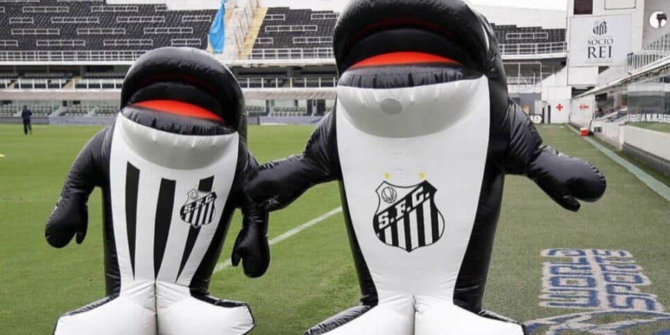 Mascote do Santos - (Foto: Reprodução / Internet) Mascote do Santos - (Foto: Reprodução / Internet)