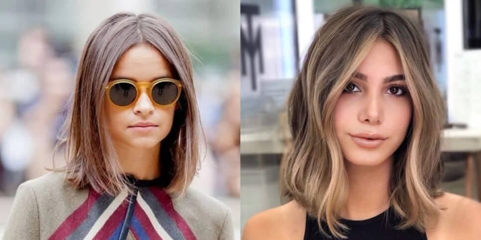 Cortes de cabelo Lob e Long bob (Foto: Reprodução/ Internet) Cortes de cabelo Lob e Long bob (Foto: Reprodução/ Internet)