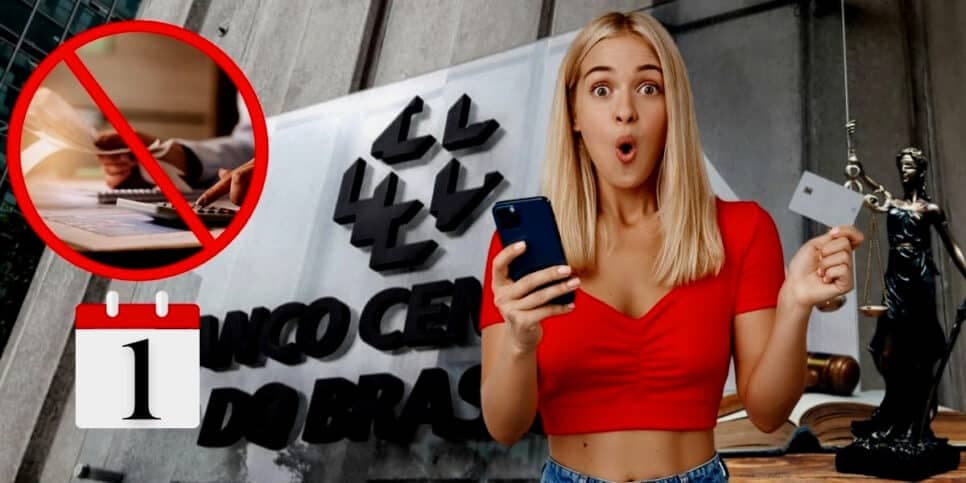 "Em vigor no dia 1": Nova lei do Banco Central chega com vitória no cartão de crédito para FIM das dívidas