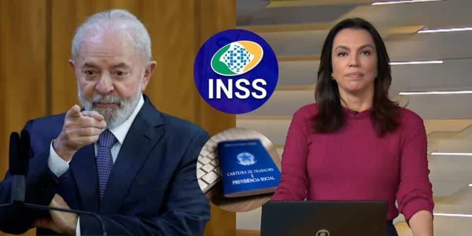 Ana Paula Araújo para a Globo com canetada de Lula, corte no INSS e em +2 benefícios incluindo CLT's: "26 bilhões"