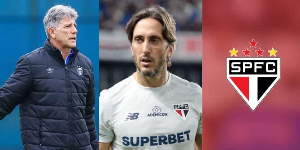 Guerra e Casares sem chão: Enquanto Renato ganha R$ 1,2M no Grêmio, esse é o salário de Zubeldía no São Paulo