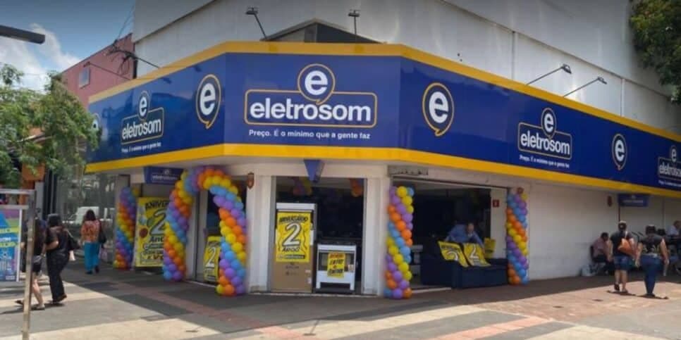 A rede de eletrodomésticos surgiu nos anos 80 (Reprodução: Eletrosom/Divulgação) A rede de eletrodomésticos surgiu nos anos 80 (Reprodução: Eletrosom/Divulgação)