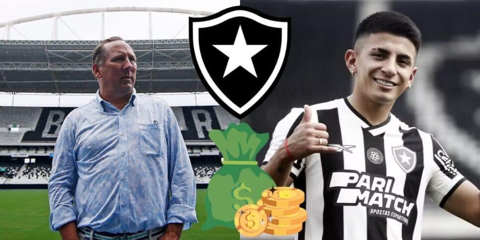 Nada de só Almada e Igor: Textor age na calada da madrugada para chegada de 4º reforço ao Botafogo