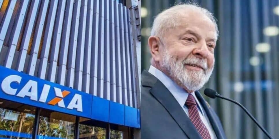 Caixa / Lula - Montagem: TVFOCO Caixa / Lula - Montagem: TVFOCO