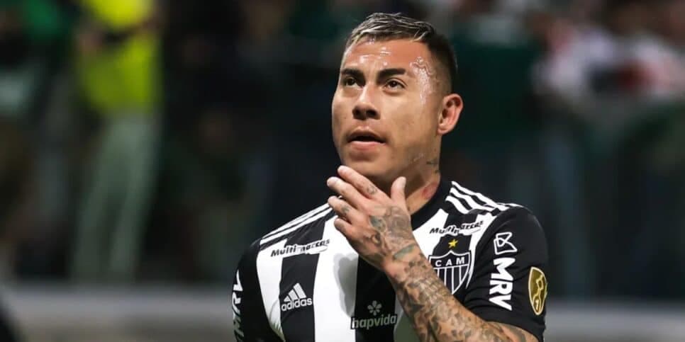 Eduardo Vargas, craque de futebol do Atlético-MG (Reprodução: Marcello Zambrana/AGIF) Eduardo Vargas, craque de futebol do Atlético-MG (Reprodução: Marcello Zambrana/AGIF)