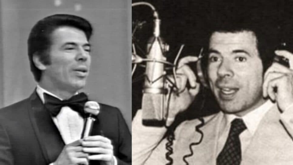 Silvio Santos gravando suas músicas em estúdio (Fotos: Reprodução/ Internet/ Montagem) Silvio Santos gravando suas músicas em estúdio (Fotos: Reprodução/ Internet/ Montagem)