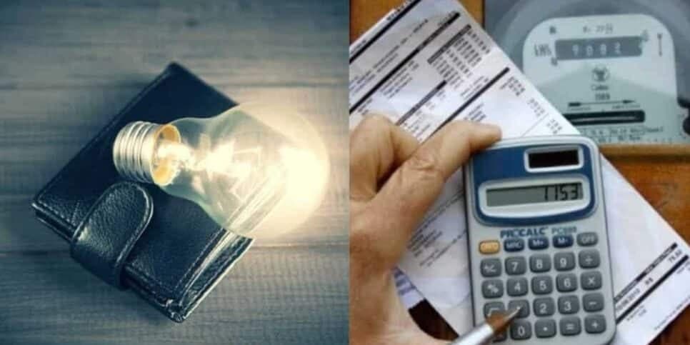 Conta de luz - Montagem: TVFOCO Conta de luz - Montagem: TVFOCO