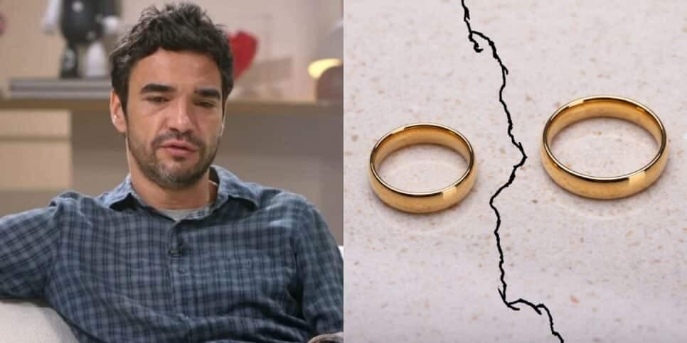 Caio Blat tem surto psicótico ao anunciar separação de estrela da Globo e desabafa: "Muito próximo da morte"